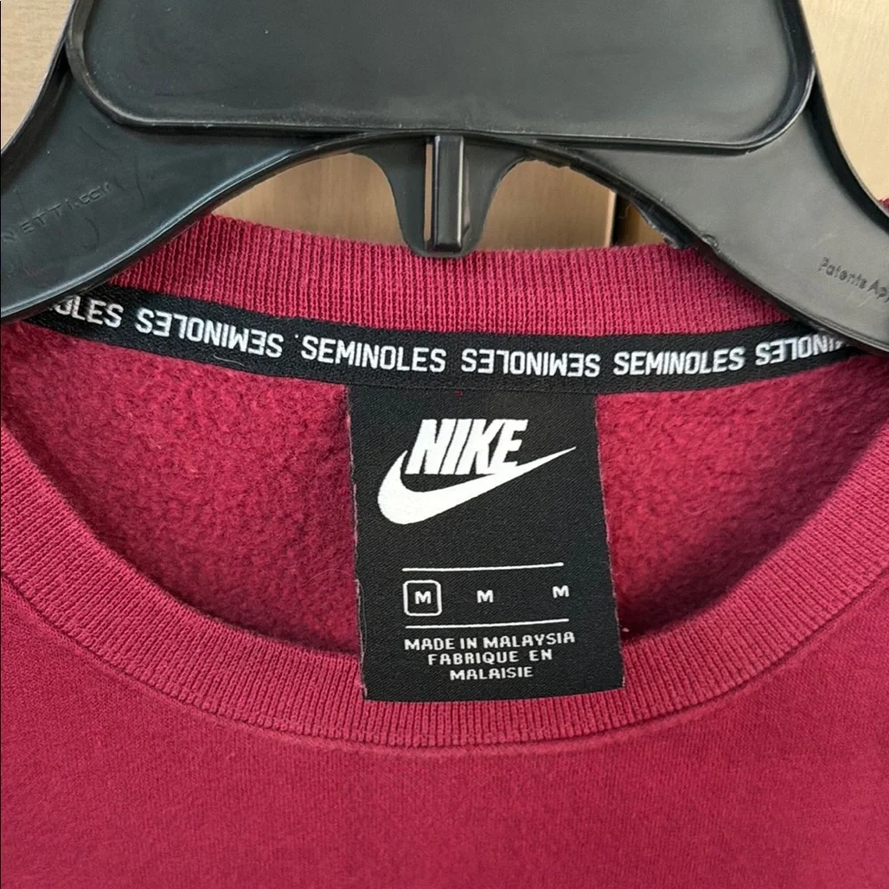 Nike Burgundy Florida State Sweatshirt - Picture 3 of 4